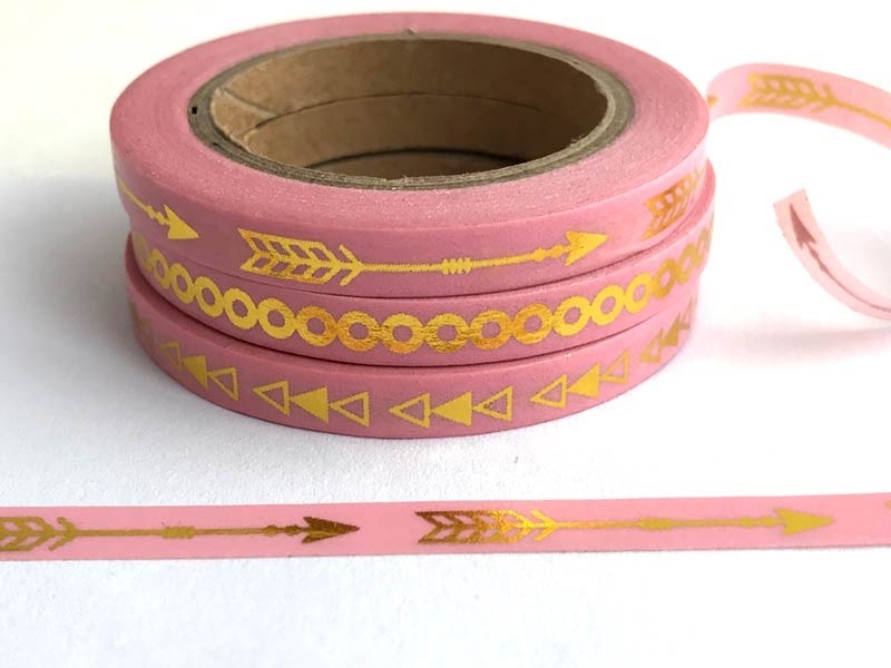 Pink Washi Tape Trio - SALE