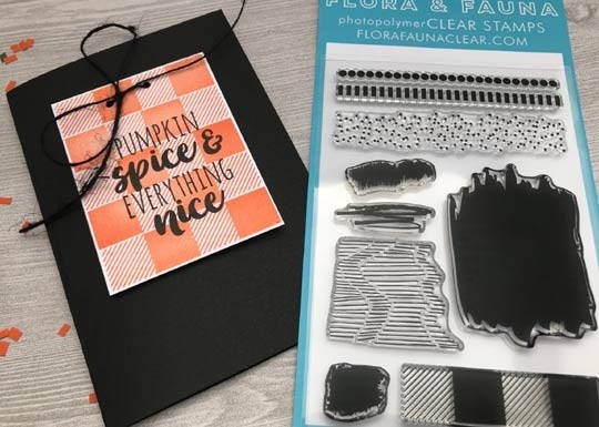 Flora and Fauna Clear Texture 7 stamp set 20212
