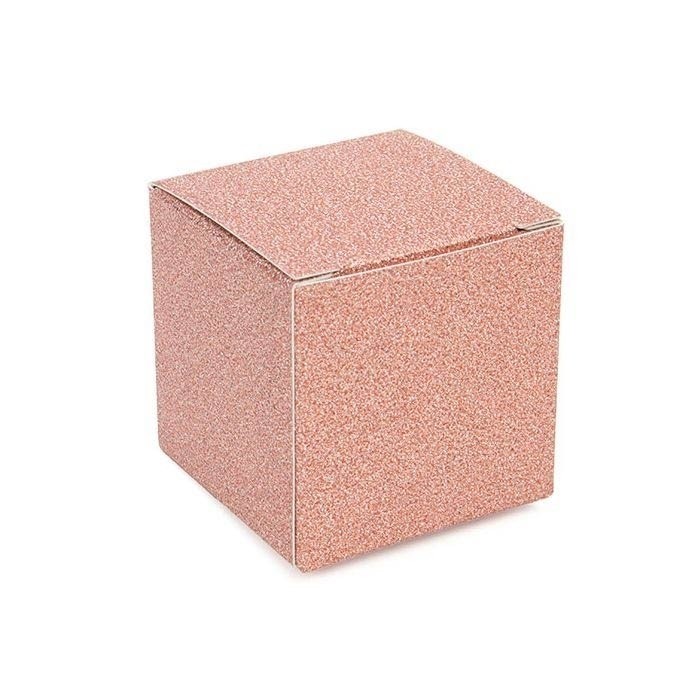 Rose Gold Glitter Box