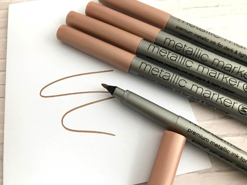 Rose Gold Marker