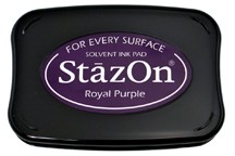 Royal Purple StazOn Solvent Ink Pad