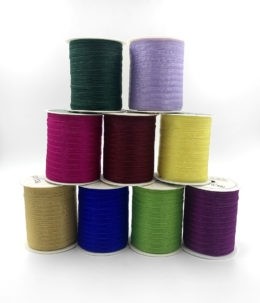 1/4 Inch Sheer Ribbon with Thin Woven Edge