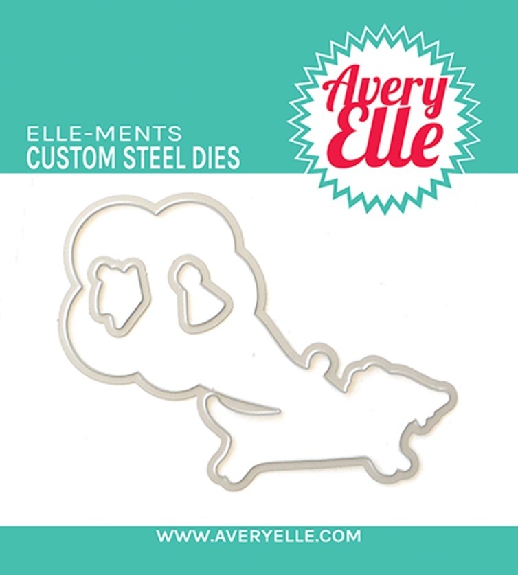 Avery Elle Die Balloon Greetings Elle-ments D-23-23