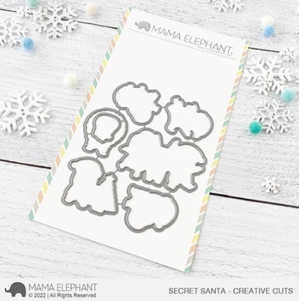 Mama Elephant Secret Santa - Creative Cuts