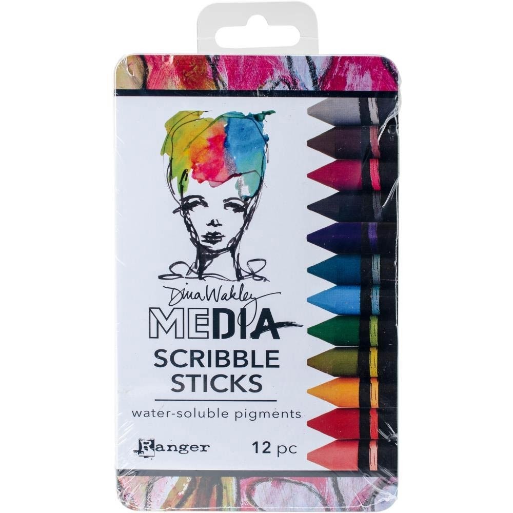 Dina Wakley Media Scribble Sticks Set 2