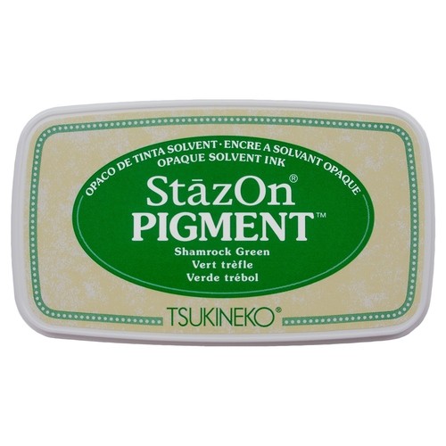 Shamrock Green StazOn Pigment Pad