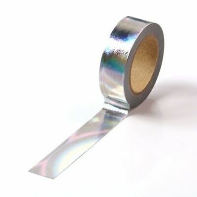 Metallic Silver Foil Washi Tape