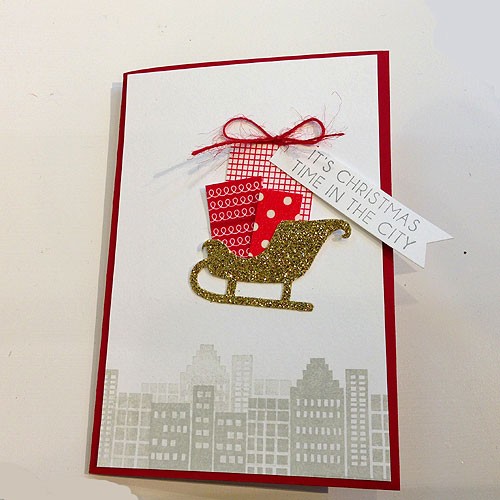 Sleigh Card