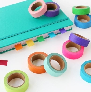 Solid Washi Tapes Blue