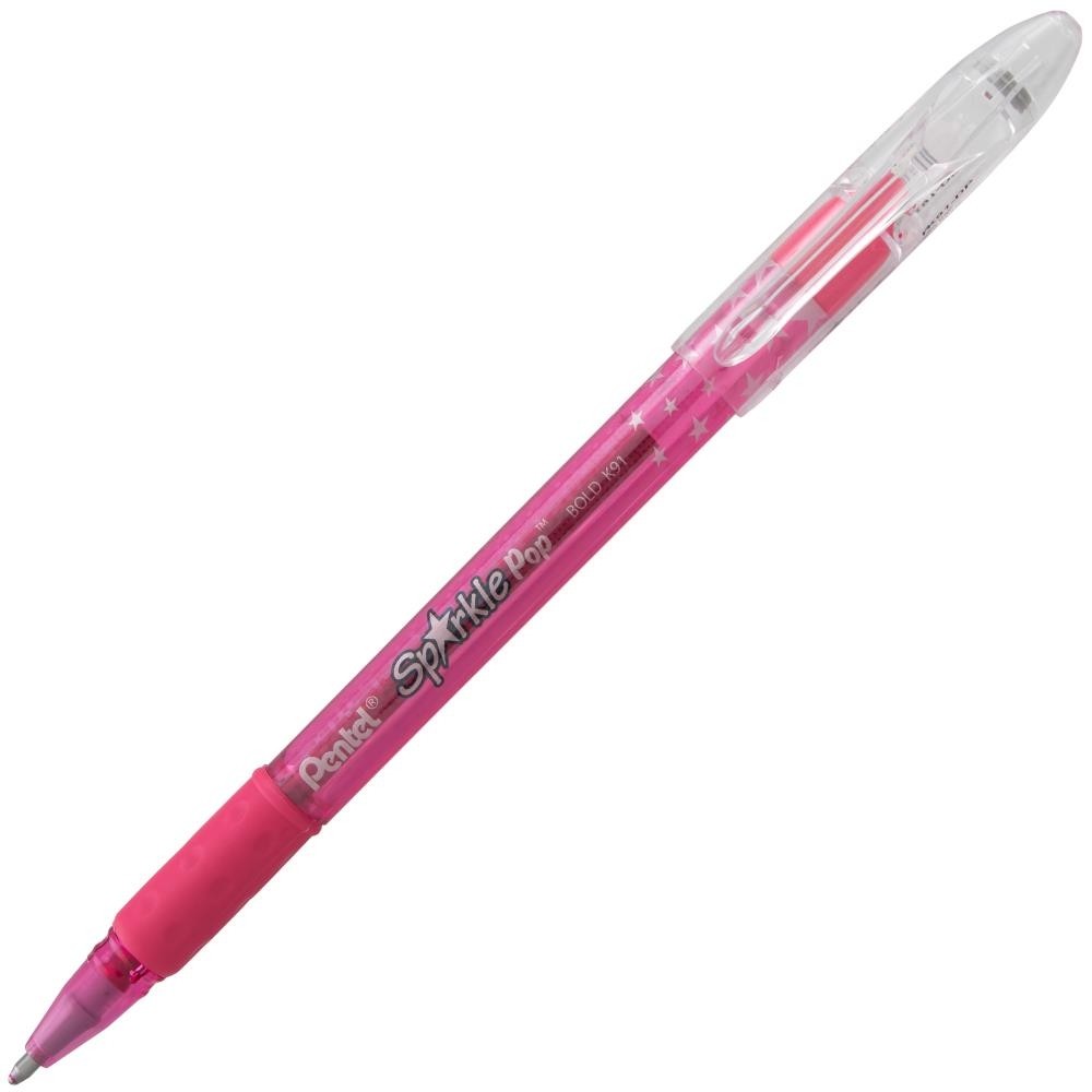 Pentel Sparkle Pop Metallic Gel Pen Pink