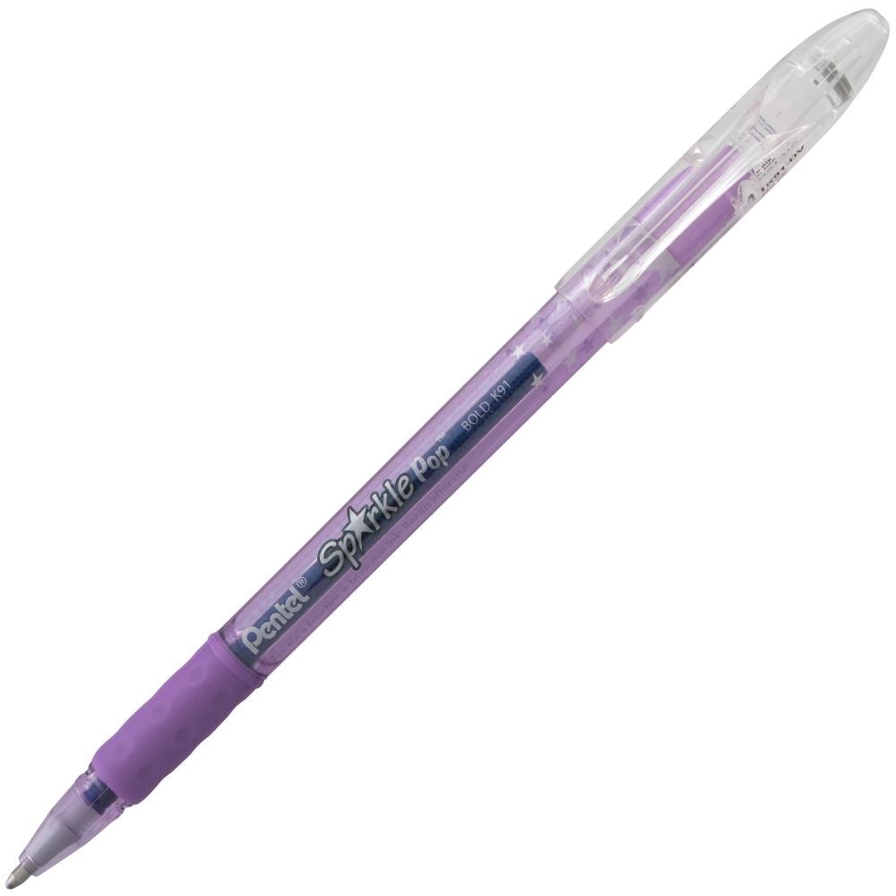 Pentel Sparkle Pop Metallic Gel Pen Purple