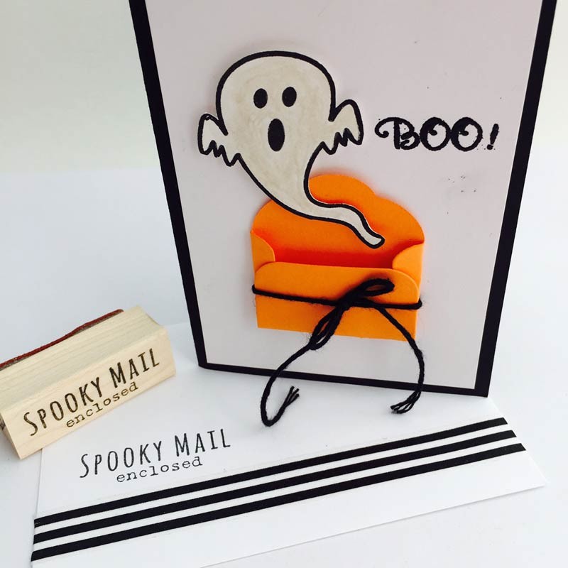 Spooky Mail Enclosed Stamp