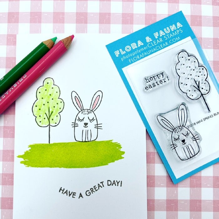 Flora and Fauna Mini Spring Bunny 20318
