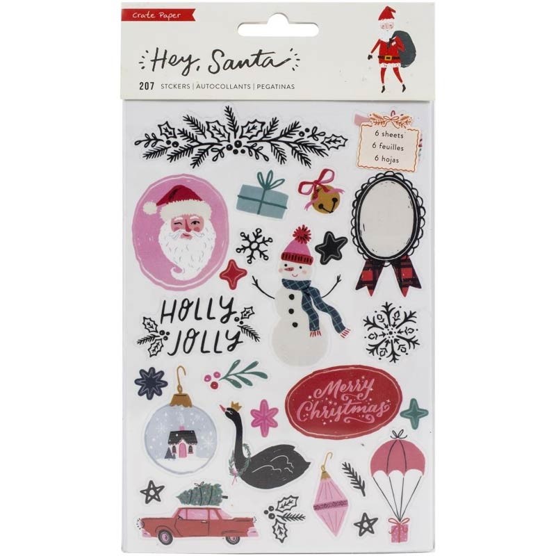 sale - Hey Santa Sticker Book