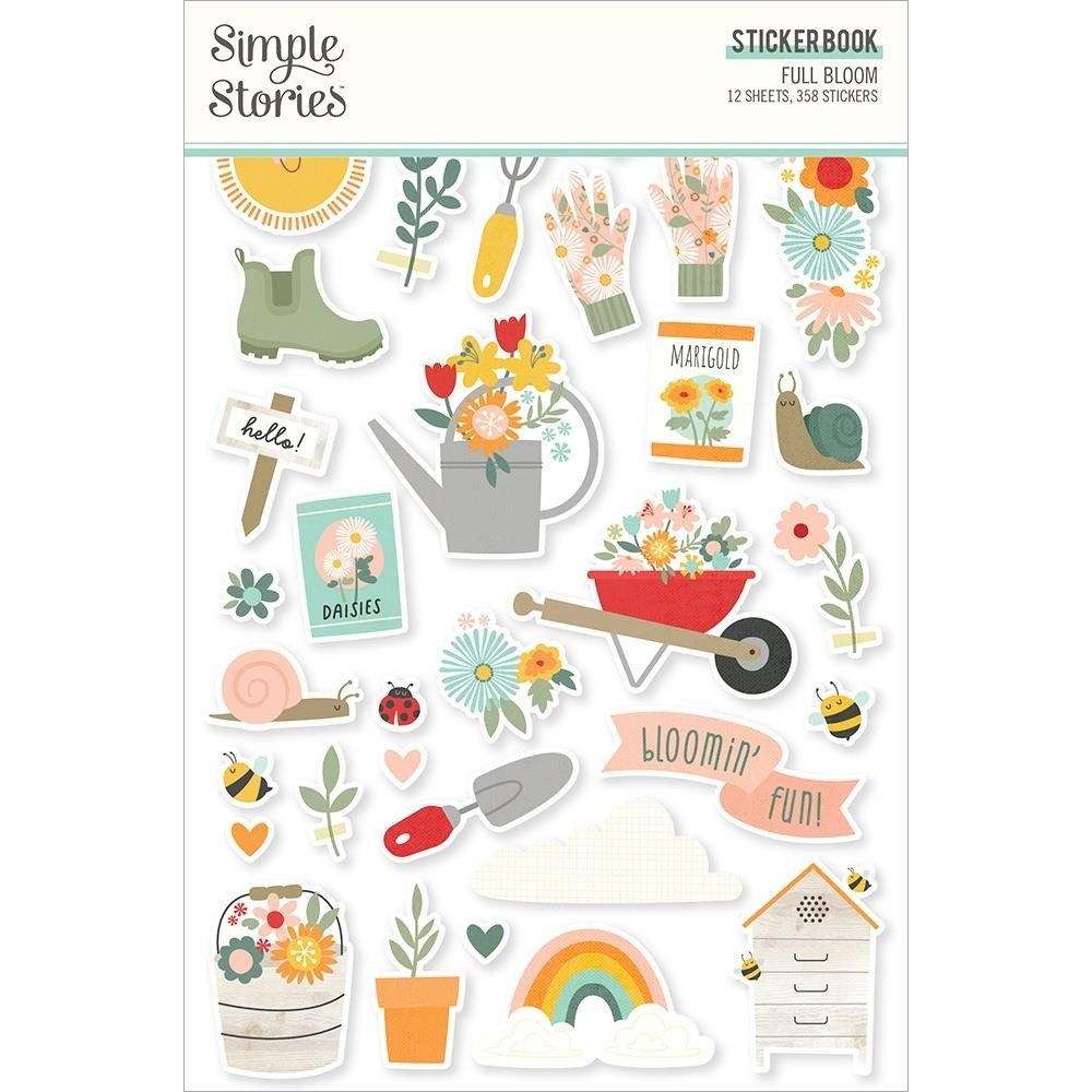 Simple Stories Full Bloom Sticker Book