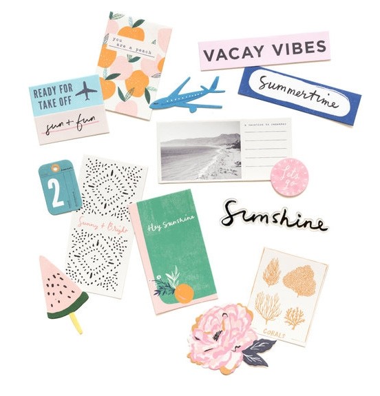 Crate Paper Sunny Days Ephemera