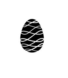 5261B - swirly egg