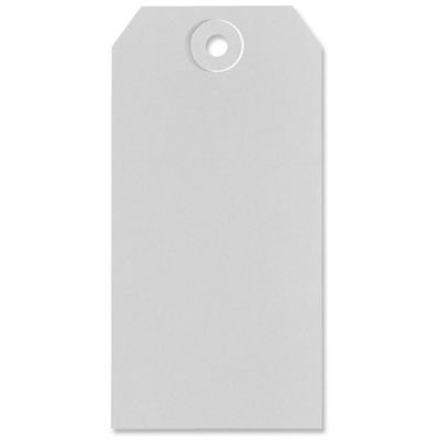 Gray Shipping Tags