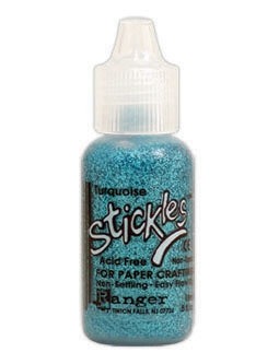 Turquoise Stickles Glitter Glue