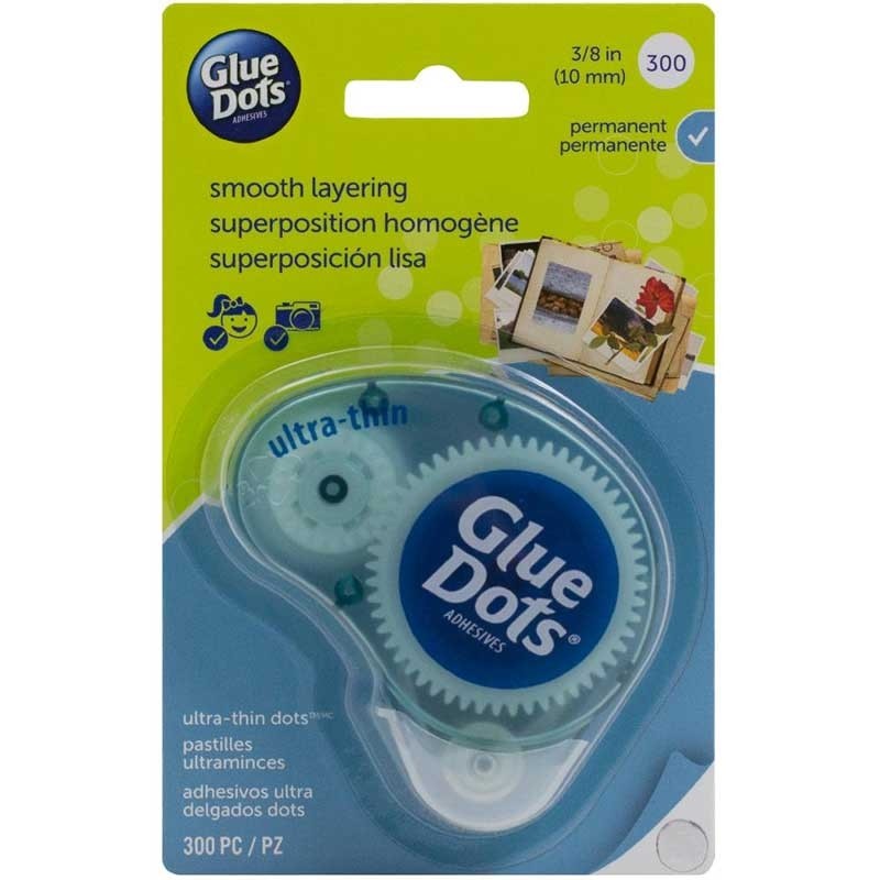 Glue Dots Clear Dot Disposable Dispenser