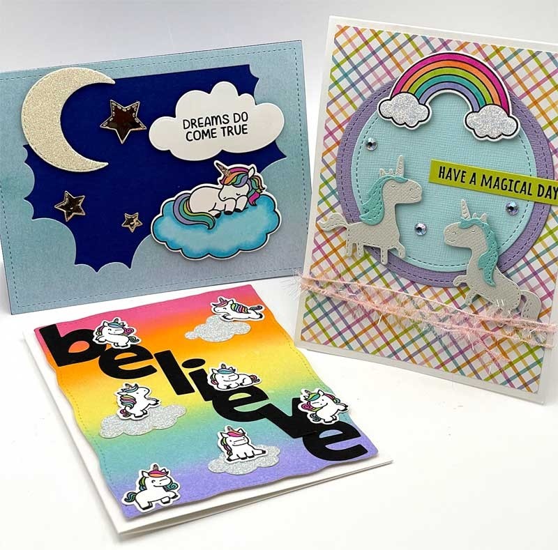 Mini Unicorn Dreams Card Kit