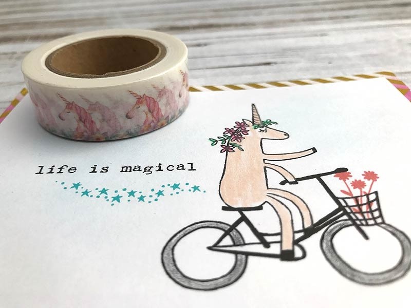 Unicorn Washi Tape