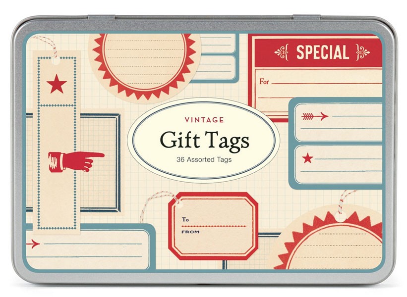 Vintage Tags from Cavallini