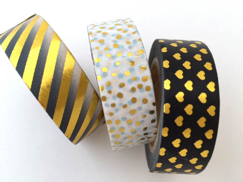 Gold Foil Washi Tape