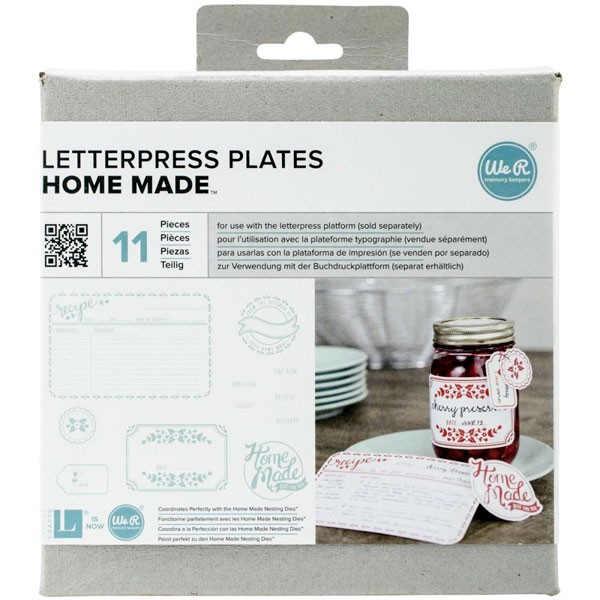 Home Made Letterpress Plates