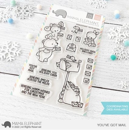 Mama Elephant You've got Mail Stamp Set