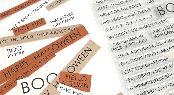 Fall word set