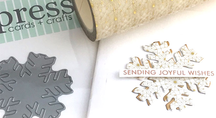 snowflake window die
