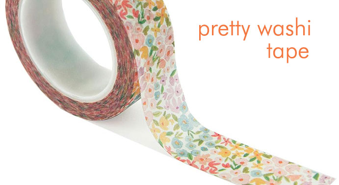 pretty washi tape